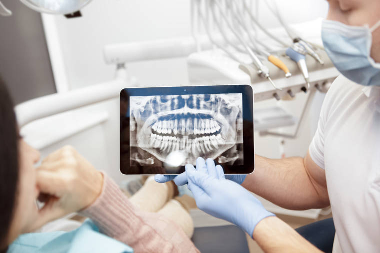 Digitales Röntgen in der Zahnarztpraxis Dr. med. dent. Uta Löffler in Zittau